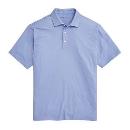 Onward Reserve Hairline Stripe Performance Polo - Cosmic Sky