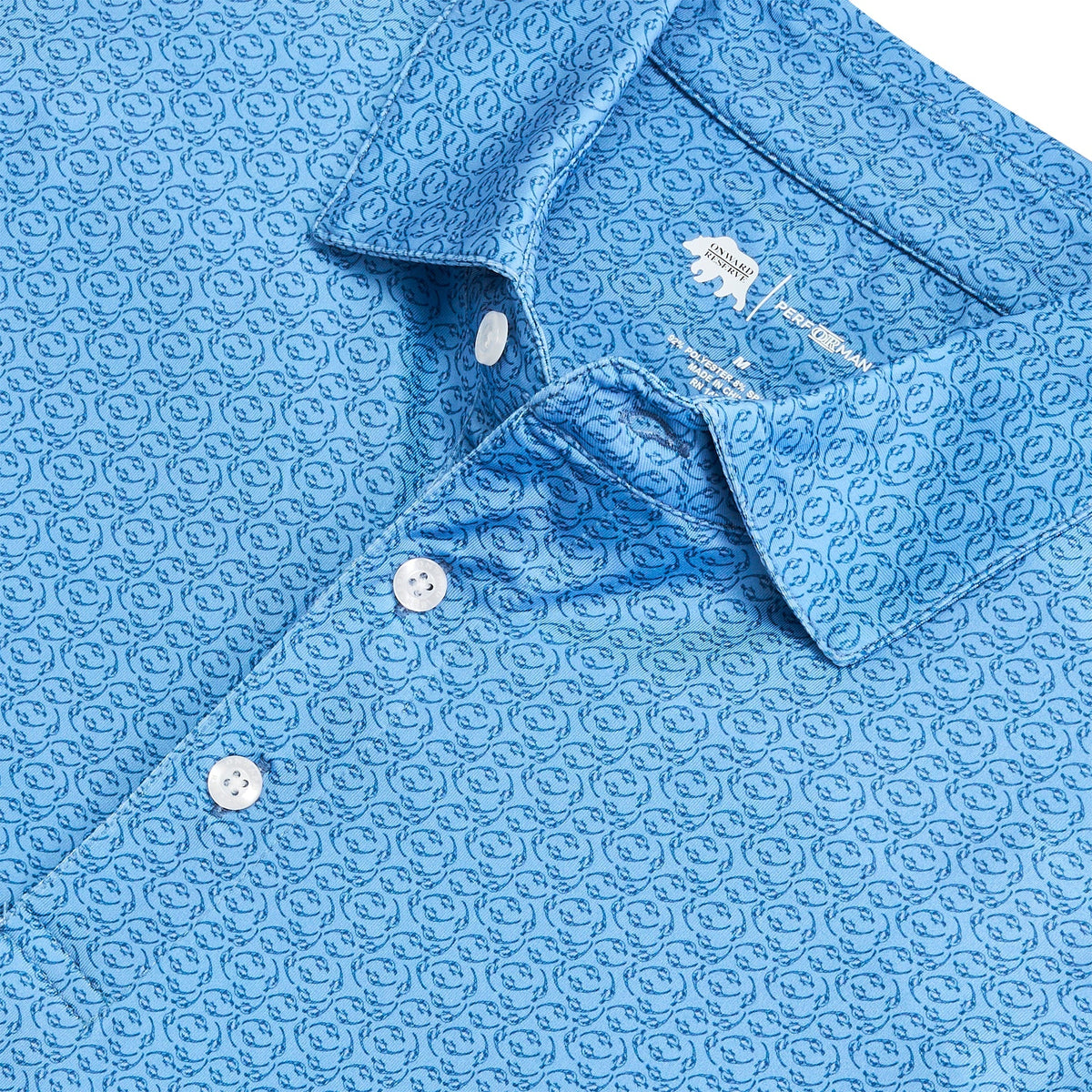 Onward Reserve Bevy Printed Performance Polo - Endless Sky