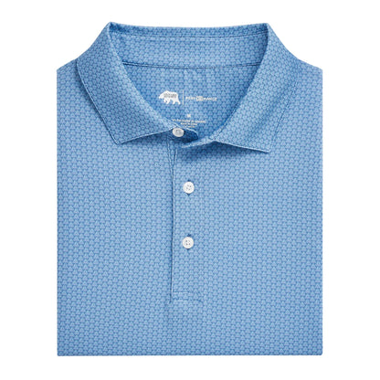 Onward Reserve Bonnie Printed Performance Polo - Cosmic Sky