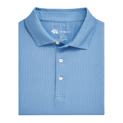 Onward Reserve Bonnie Printed Performance Polo - Cosmic Sky