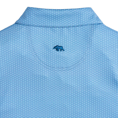 Onward Reserve Bonnie Printed Performance Polo - Cosmic Sky
