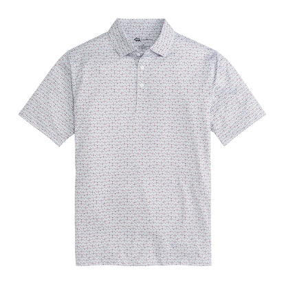 Onward Reserve Tailgate Games Printed Performance Polo - Red
