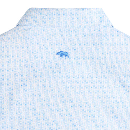 Onward Reserve Tailgate Games Printed Performance Polo - Open Air