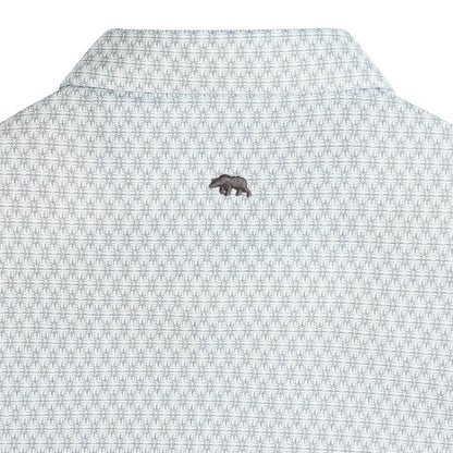 Onward Reserve Tents Printed Performance Polo - White