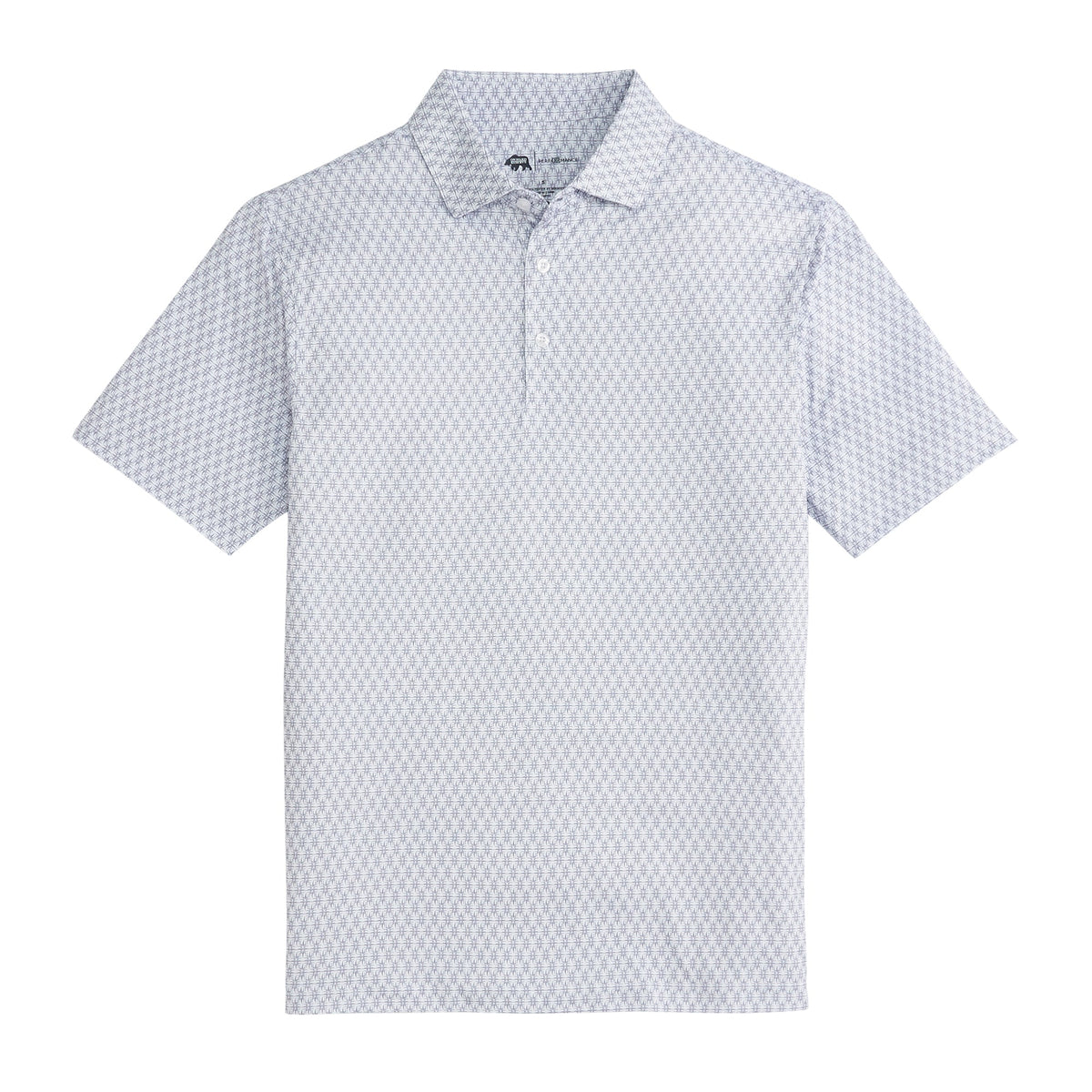 Onward Reserve Tents Printed Performance Polo - White