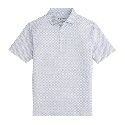 Onward Reserve Tents Printed Performance Polo - White