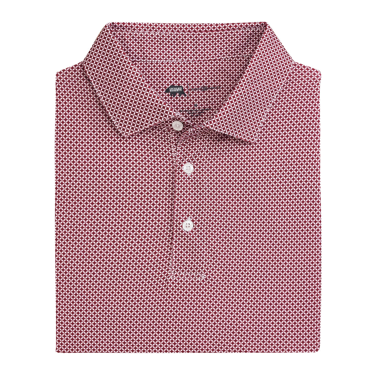 Onward Reserve Scope Performance Polo - Maroon