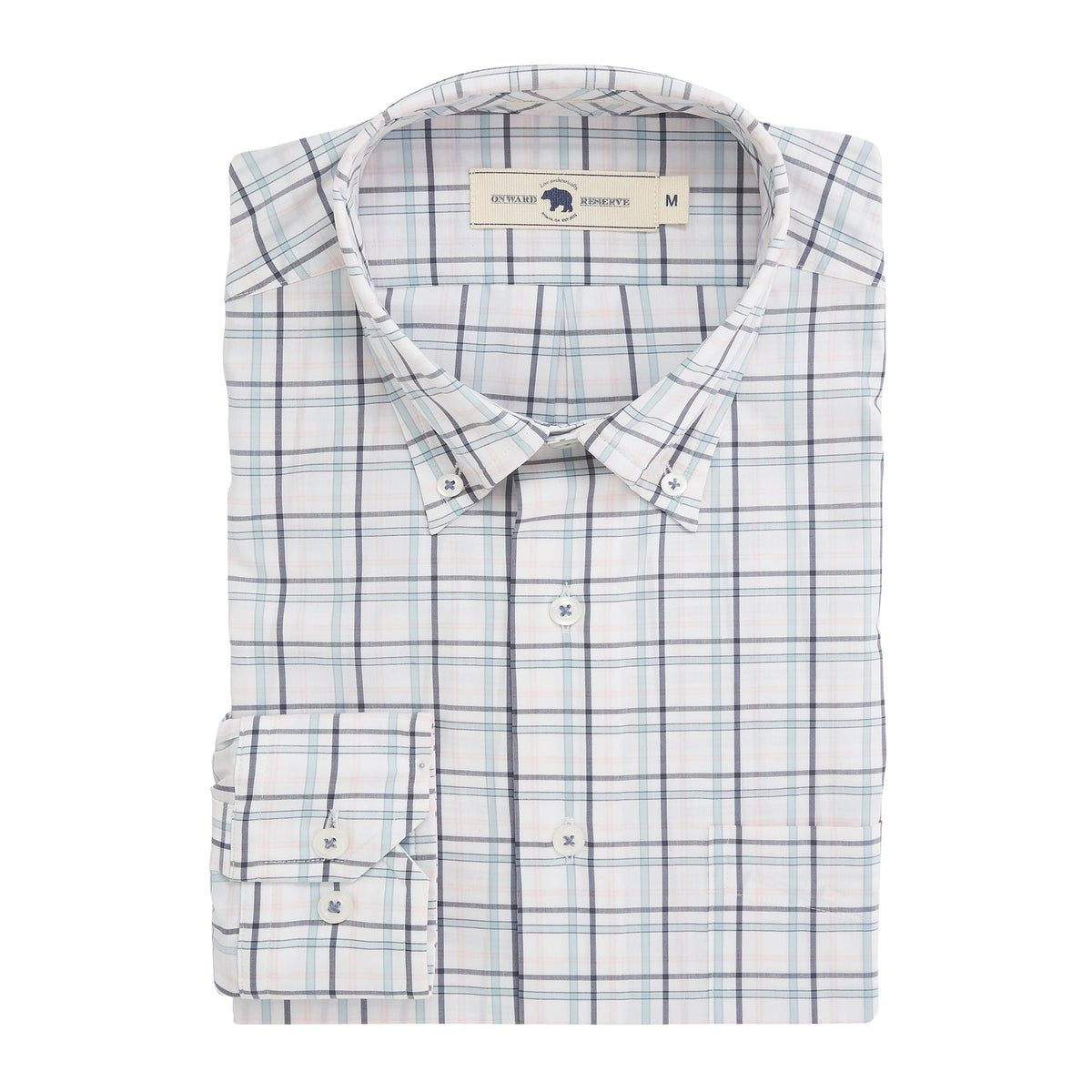 Onward Reserve Sawyer Classic Fit Quad Button Down