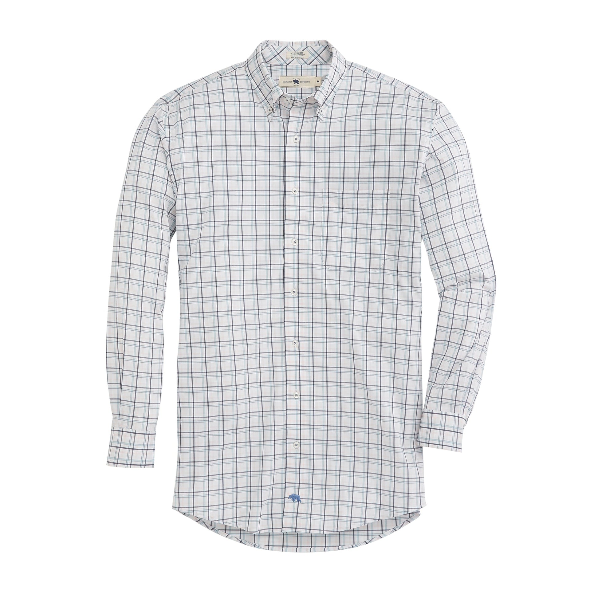 Onward Reserve Sawyer Classic Fit Quad Button Down