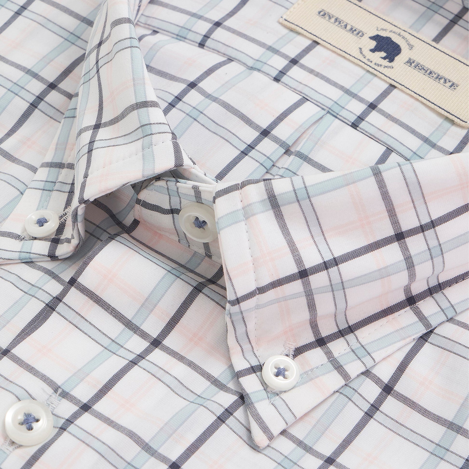 Onward Reserve Sawyer Classic Fit Quad Button Down