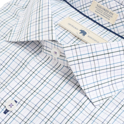 Onward Reserve Gannett Tailored Fit Spread Quad Button Down