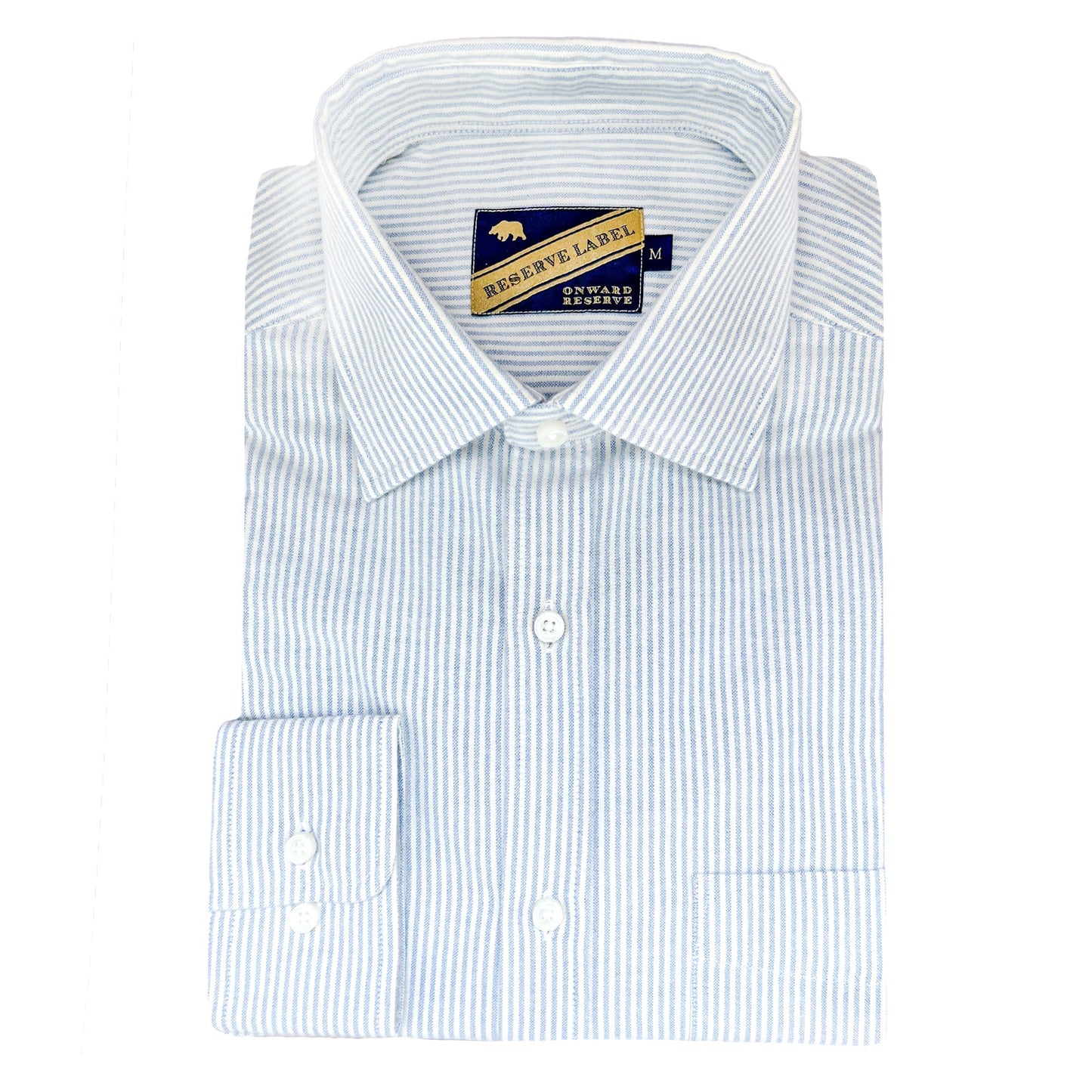 Onward Reserve Reserve Striped Brushed Oxford