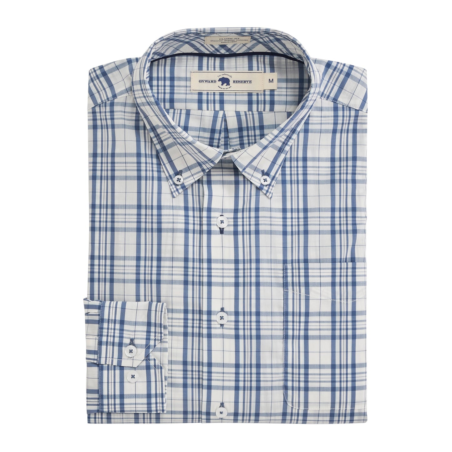 Onward Reserve Andros Classic Fit Quad Button Down