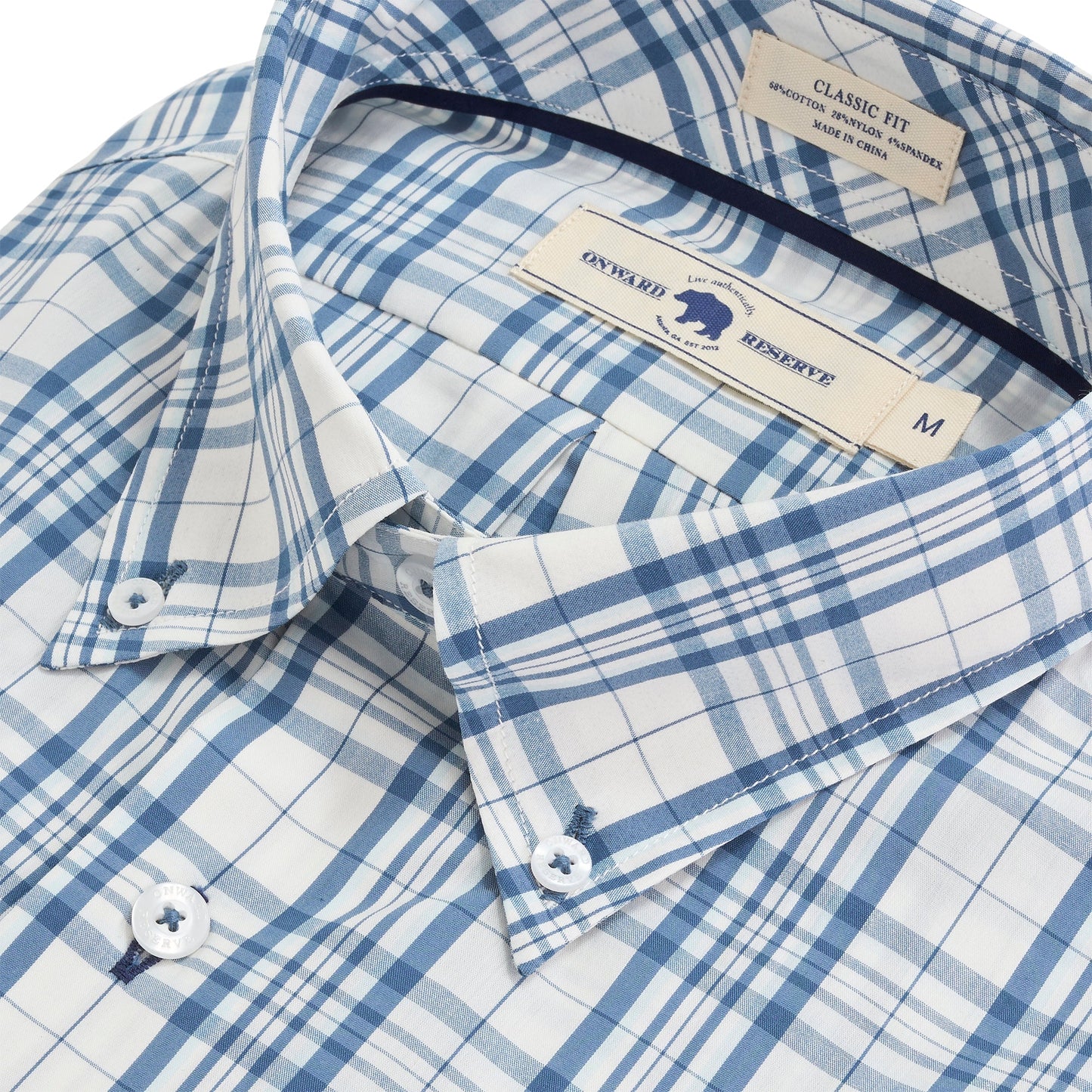 Onward Reserve Andros Classic Fit Quad Button Down