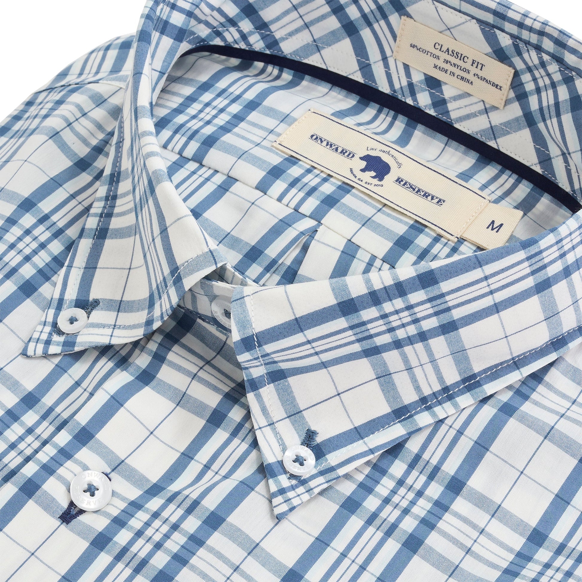 Onward Reserve Andros Classic Fit Quad Button Down