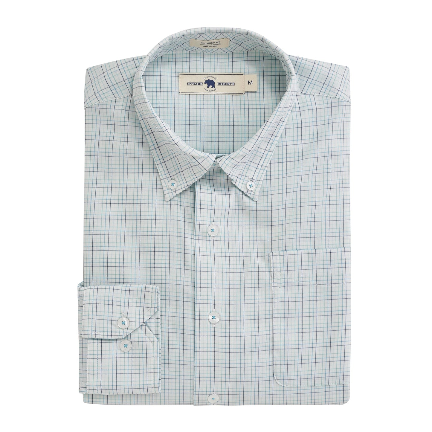 Onward Reserve Carter Tailored Fit Performance Button Down