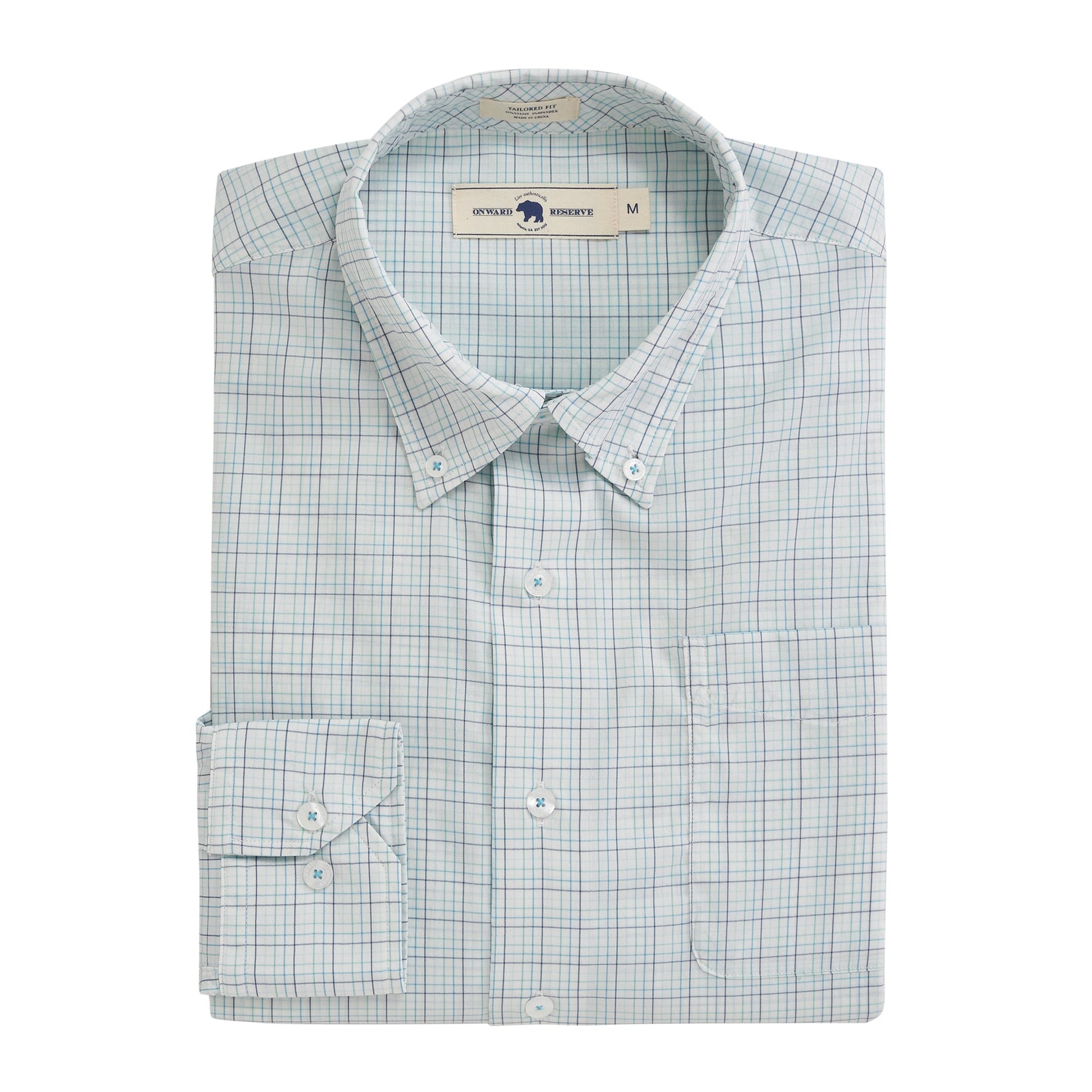 Onward Reserve Carter Tailored Fit Performance Button Down