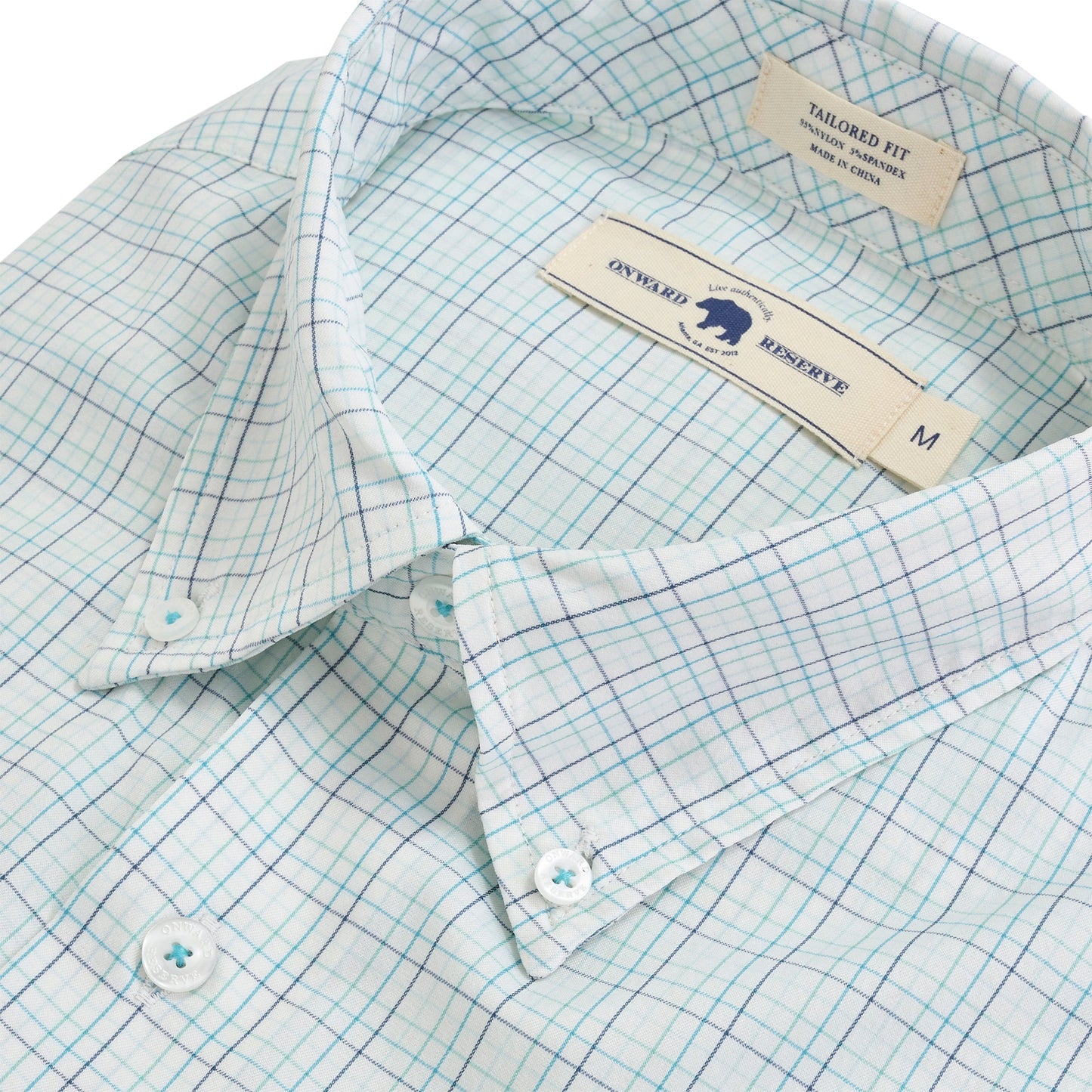 Onward Reserve Carter Tailored Fit Performance Button Down