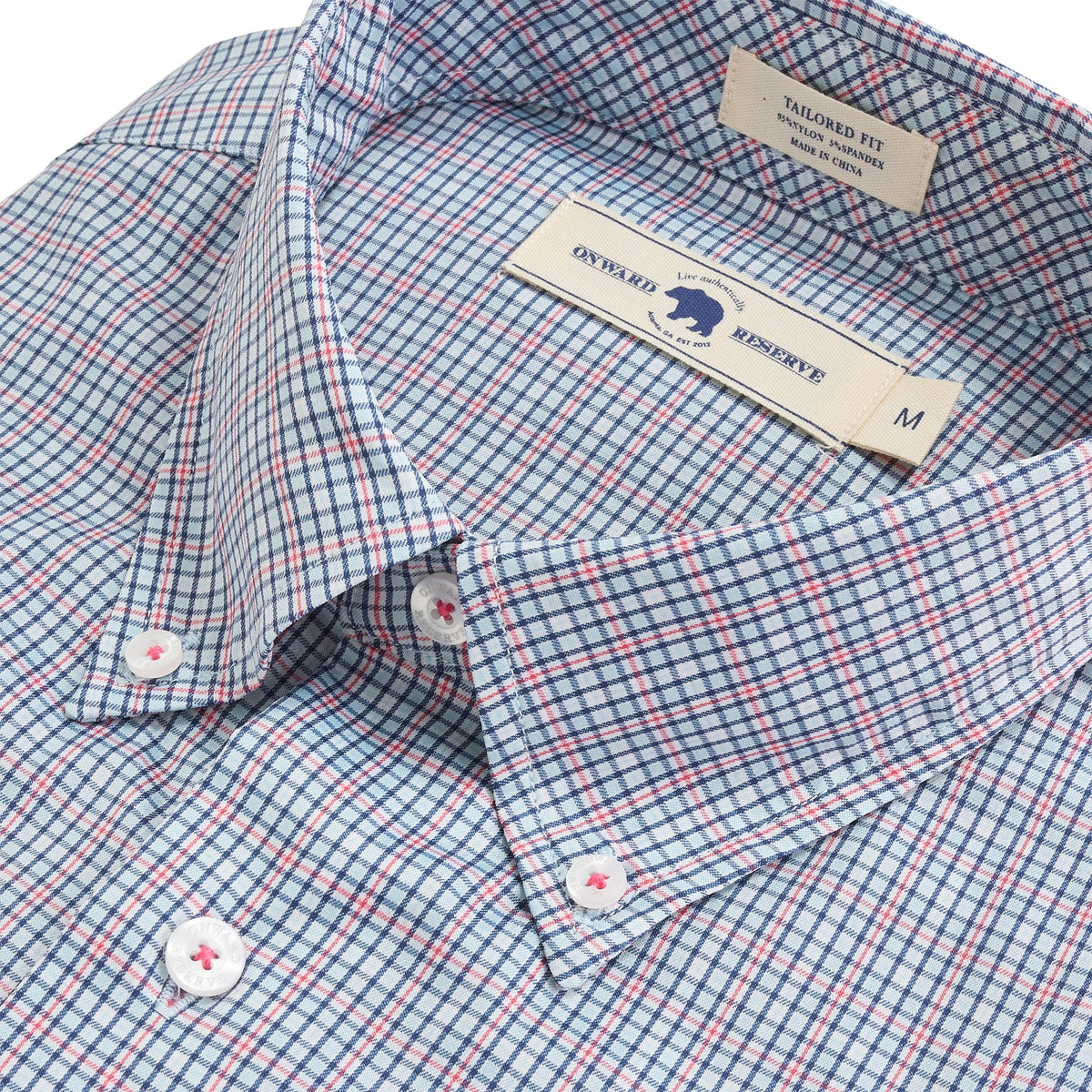 Onward Reserve Lockhart Tailored Fit Performance Button Down