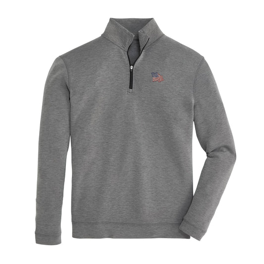Onward Reserve Vintage Flag Yeager Performance Pullover - Charcoal