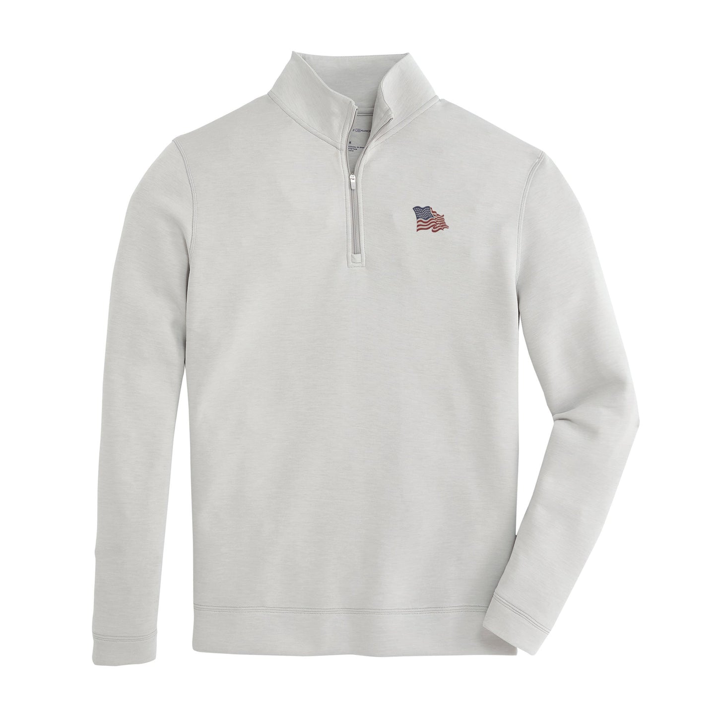 Onward Reserve Vintage Flag Yeager Performance Pullover - Mirage Grey