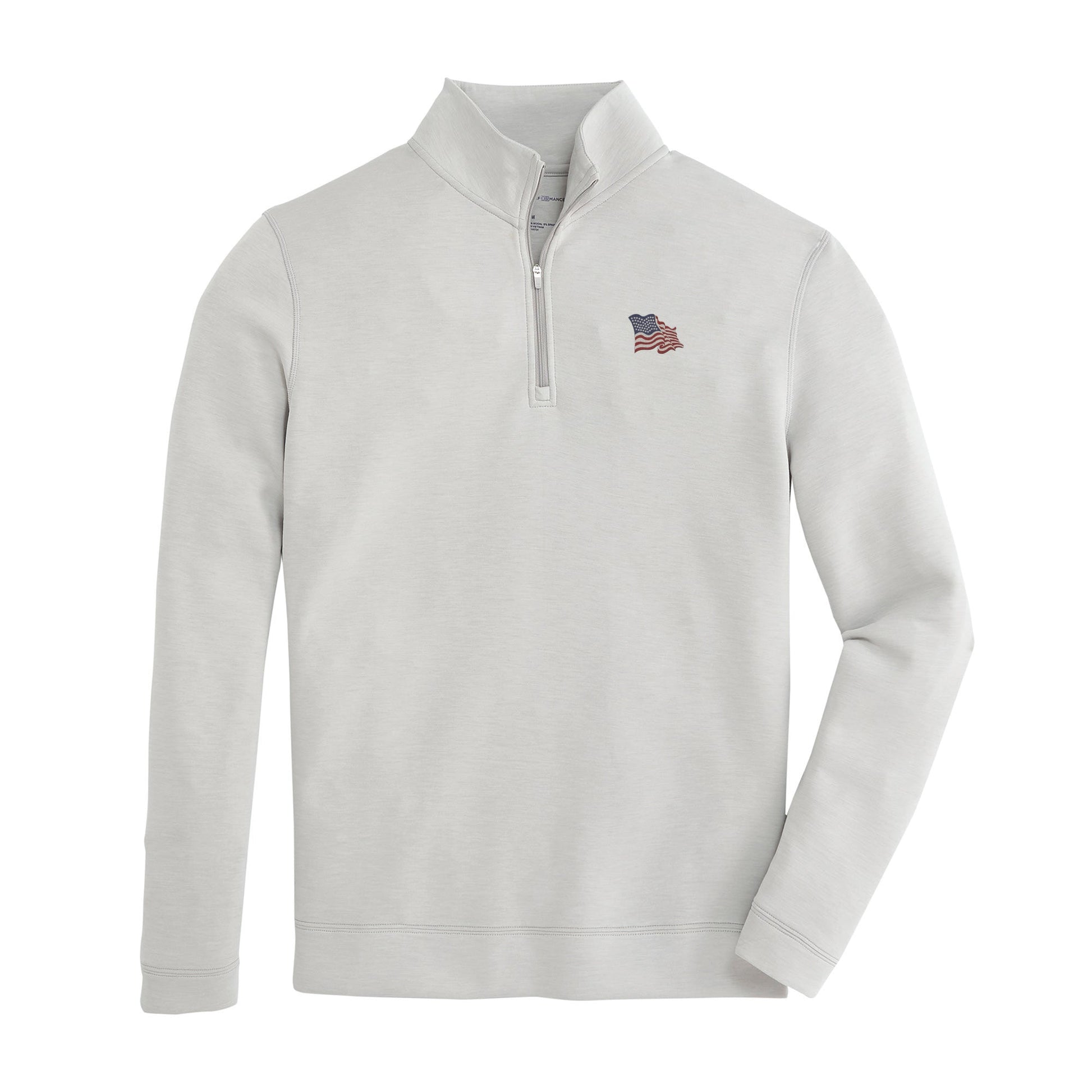 Onward Reserve Vintage Flag Yeager Performance Pullover - Mirage Grey
