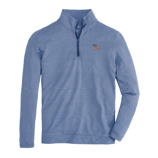Onward Reserve Vintage Flag Flow Stripe Pullover- Delft