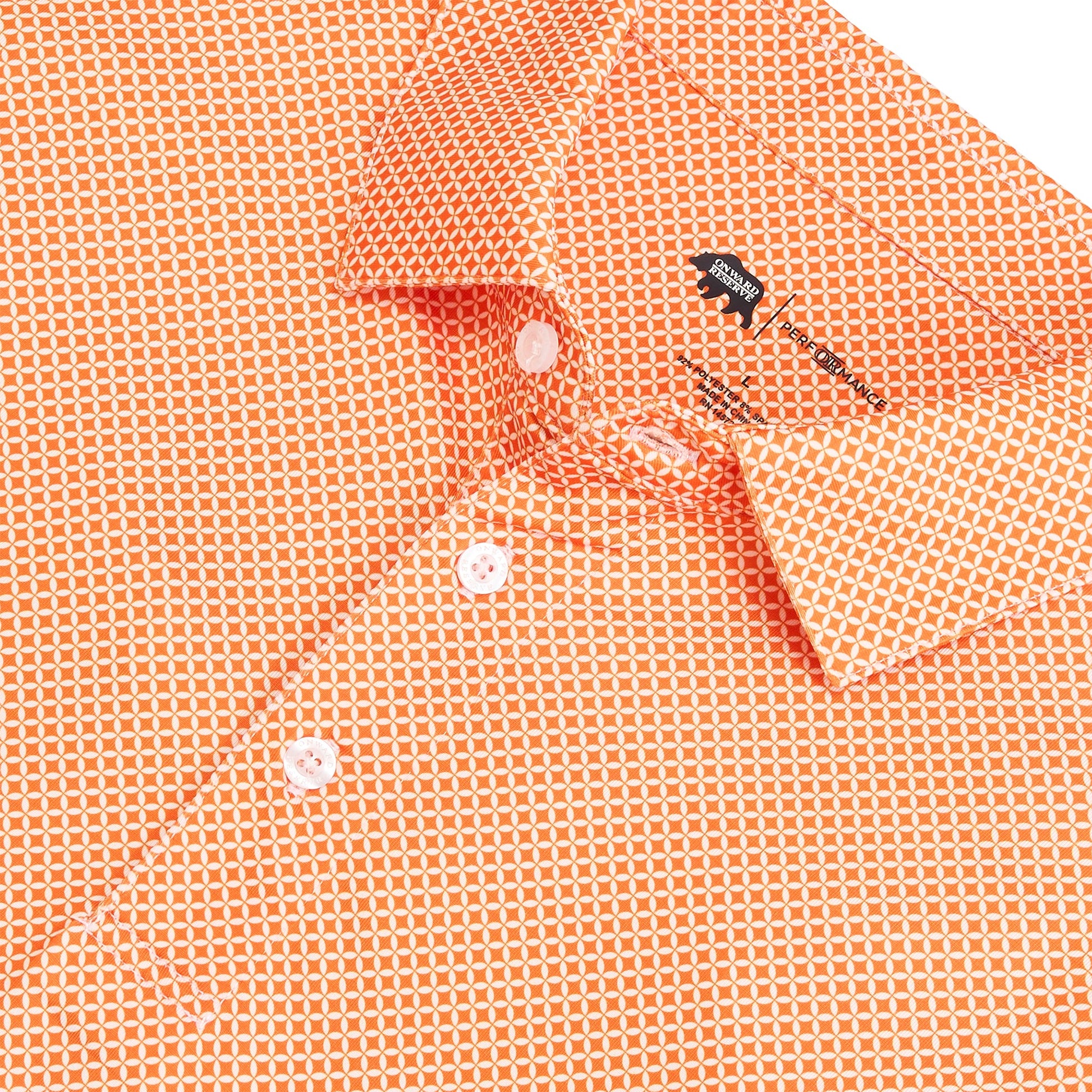Onward Reserve Scope Performance Polo - Volunteer Orange