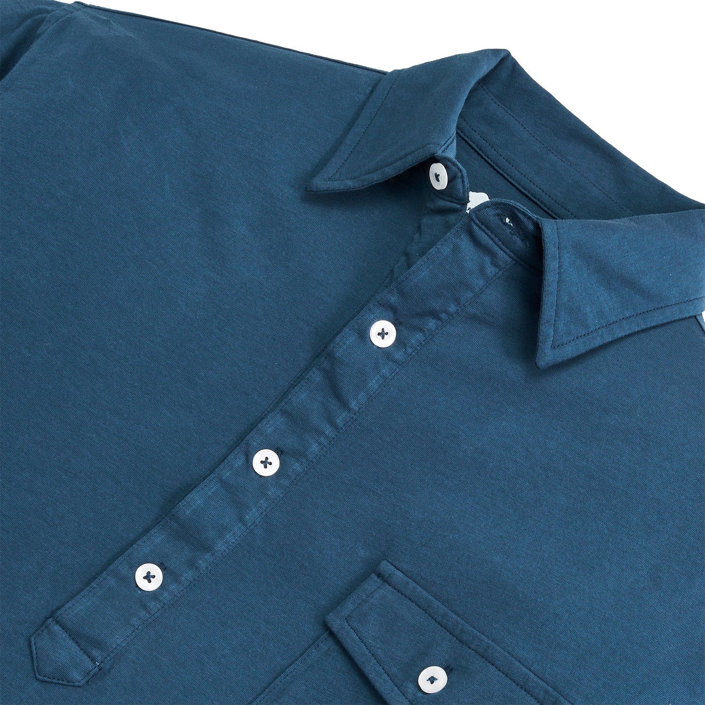 Onward Reserve Old School Long Sleeve Polo - Titan