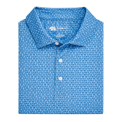 Onward Reserve Caddie Printed Performance Polo - Open Air
