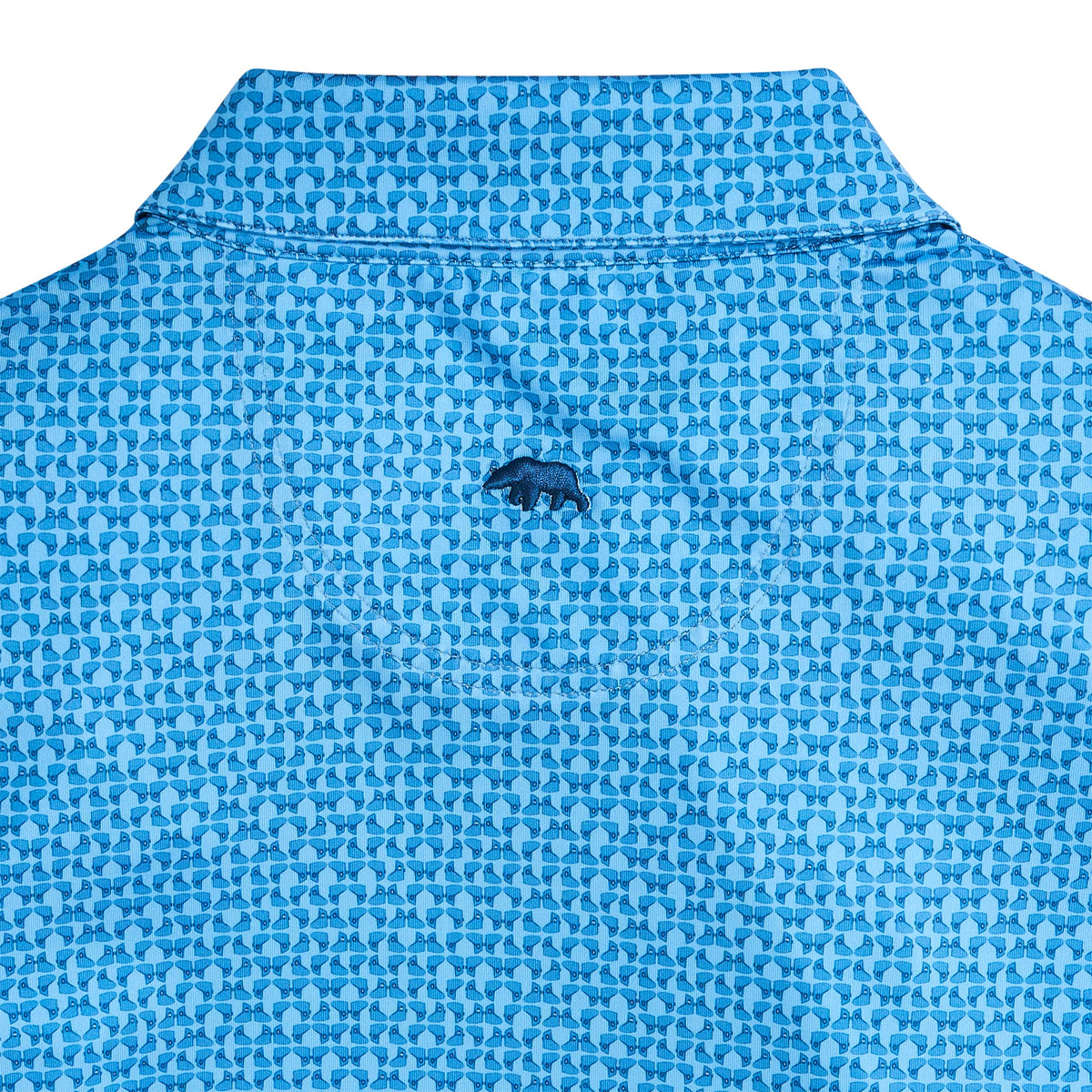 Onward Reserve Caddie Printed Performance Polo - Open Air