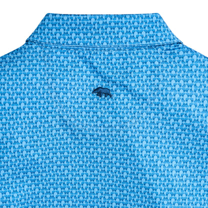 Onward Reserve Caddie Printed Performance Polo - Open Air