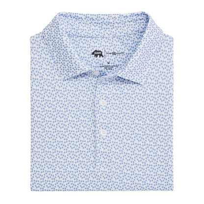 Onward Reserve Thistle Printed Performance Polo - Daybreak
