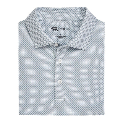 Onward Reserve Scope Printed Performance Polo - Dark Forest