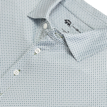 Onward Reserve Scope Printed Performance Polo - Dark Forest