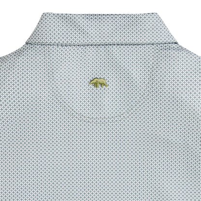 Onward Reserve Scope Printed Performance Polo - Dark Forest
