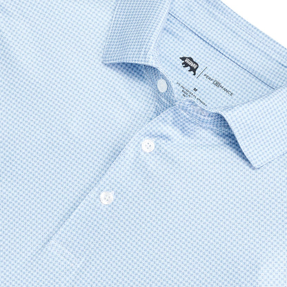 Onward Reserve Range Printed Performance Polo - Endless Sky