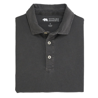 Onward Reserve Perry Short Sleeve Polo - Black