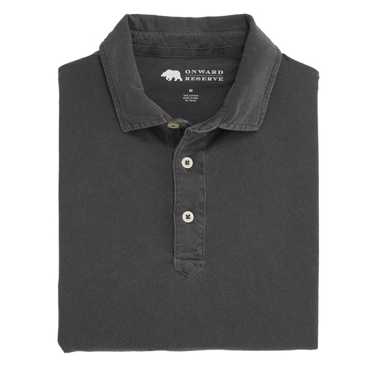Onward Reserve Perry Short Sleeve Polo - Black