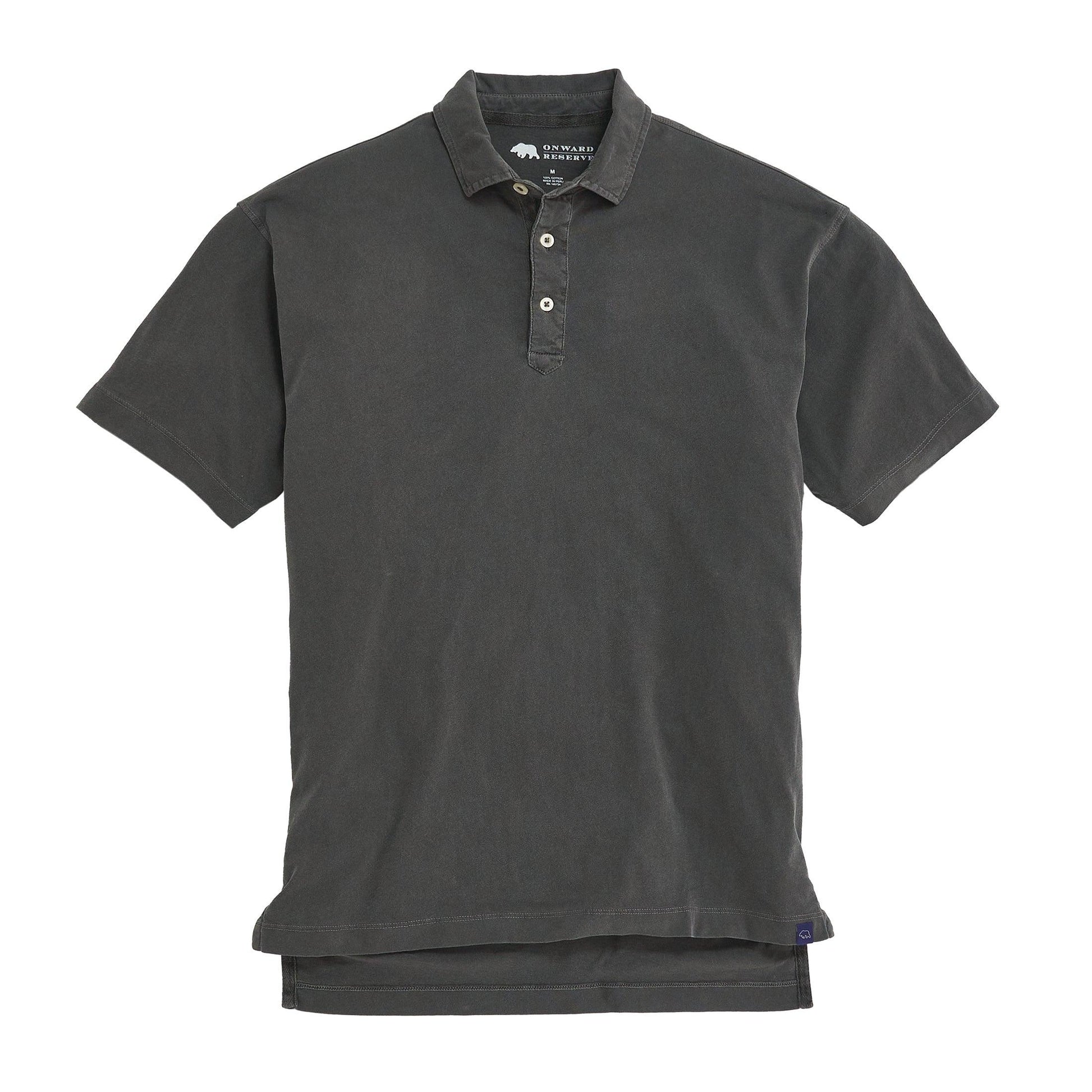 Onward Reserve Perry Short Sleeve Polo - Black