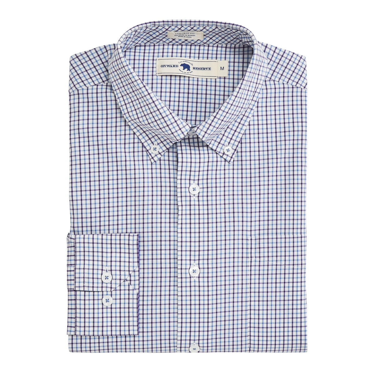 Onward Reserve Fortrose Tailored Fit Performance Button Down