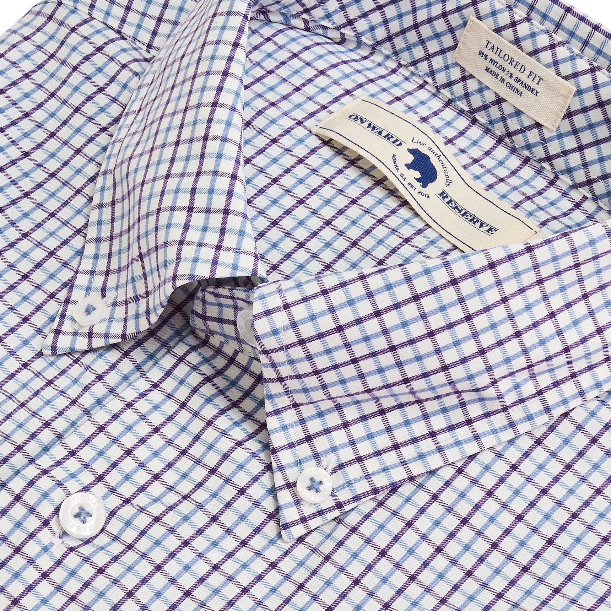 Onward Reserve Fortrose Tailored Fit Performance Button Down