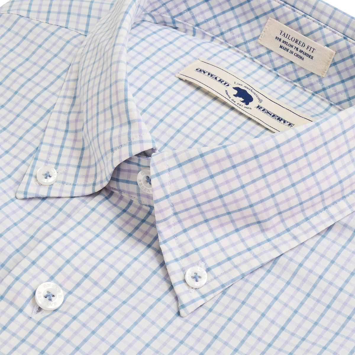 Onward Reserve Evanton Tailored Fit Performance Button Down