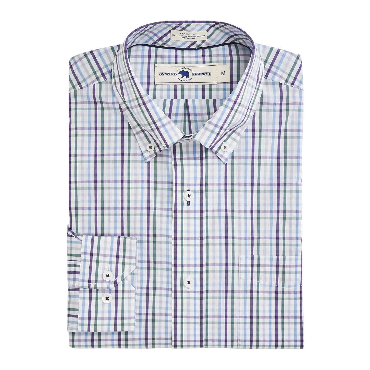 Onward Reserve Torridon Classic Fit Quad Button Down