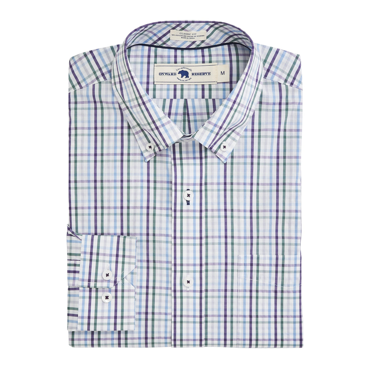 Onward Reserve Torridon Classic Fit Quad Button Down