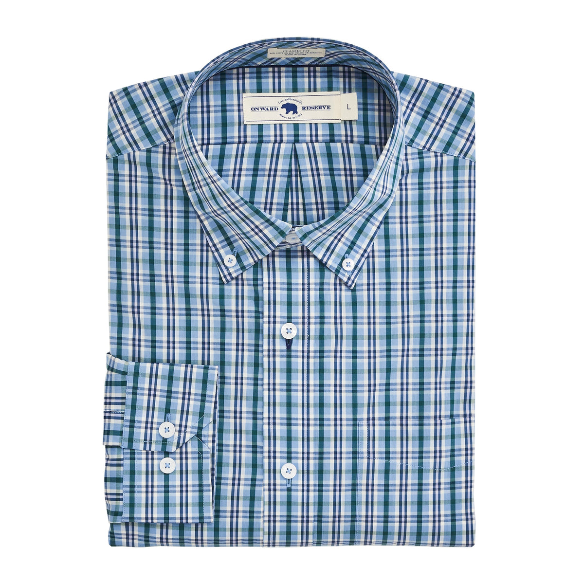 Onward Reserve Nethy Classic Fit Quad Button Down