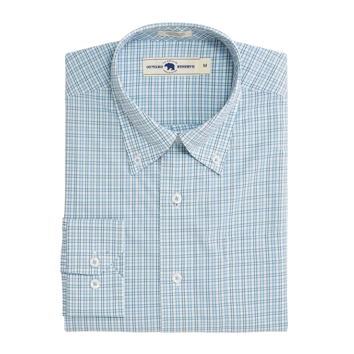 Onward Reserve Buckberry Tailored Fit Performance Button Down