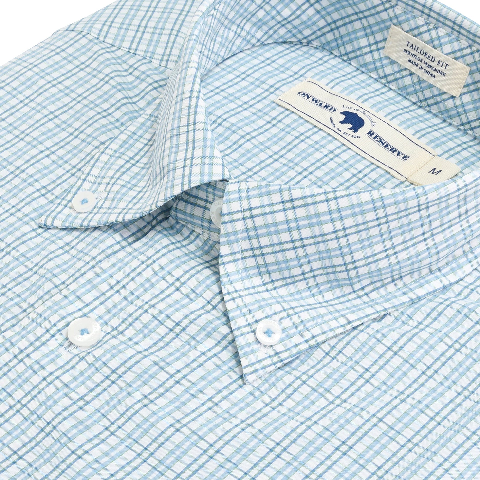 Onward Reserve Buckberry Tailored Fit Performance Button Down
