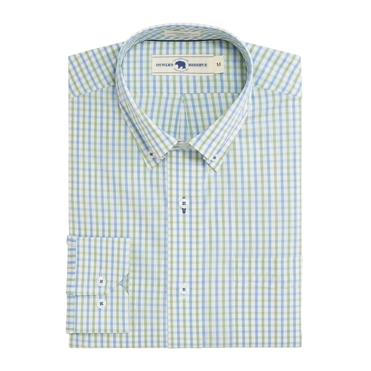 Onward Reserve Sinclair Classic Fit Quad Button Down