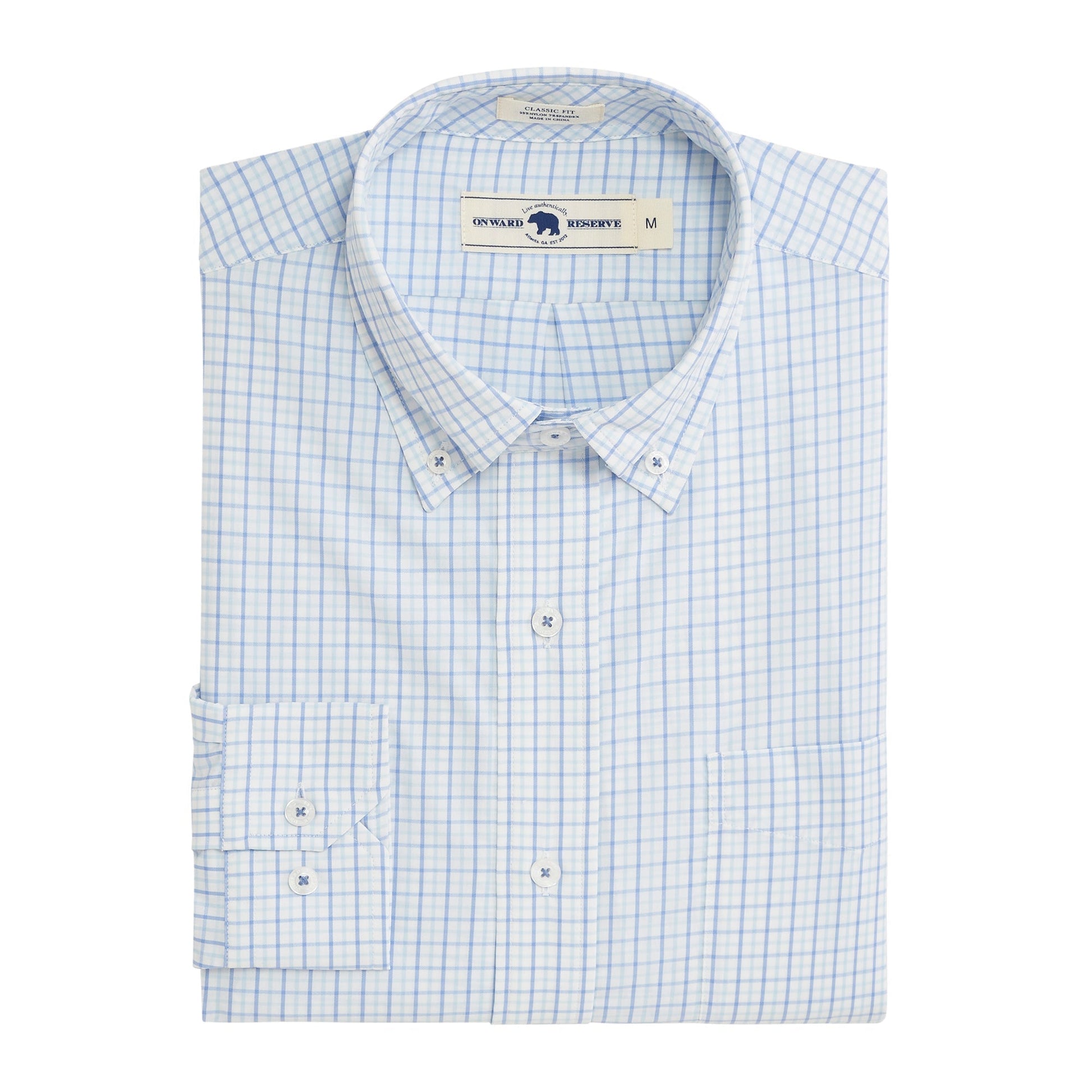 Onward Reserve Badin Classic Fit Performance Button Down